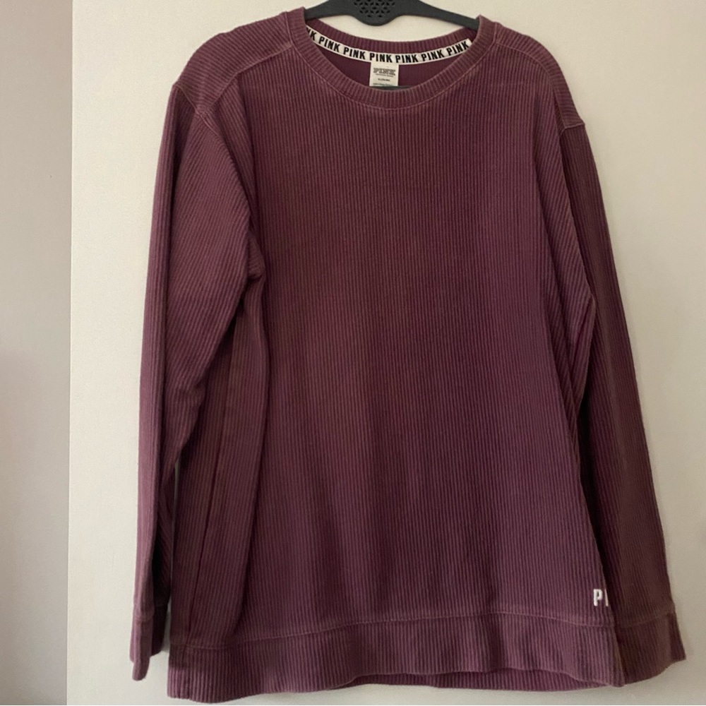 Victoria’s Secret PINK Ribbed Crewneck Sweatshirt